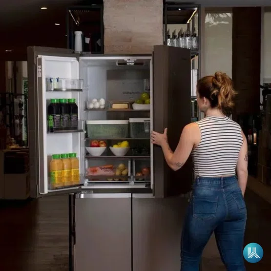 Refrigerador Multi Door Cuisinart Arkton 518L Inox e Vidro ATC 220V