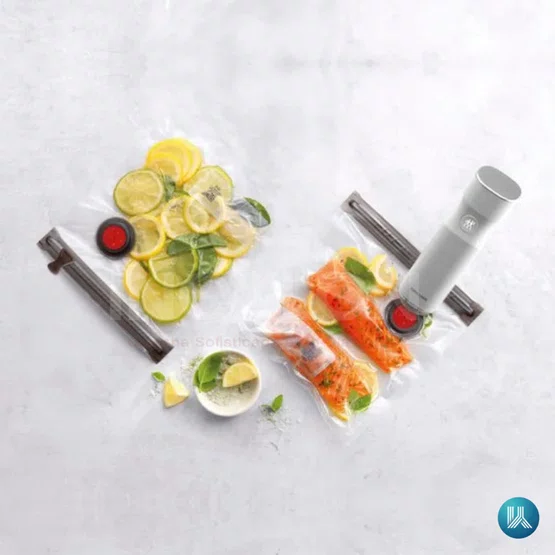 Saco a Vácuo Zwilling Fresh e Sous-Vide Reutilizável 10 Peças 25x35cm