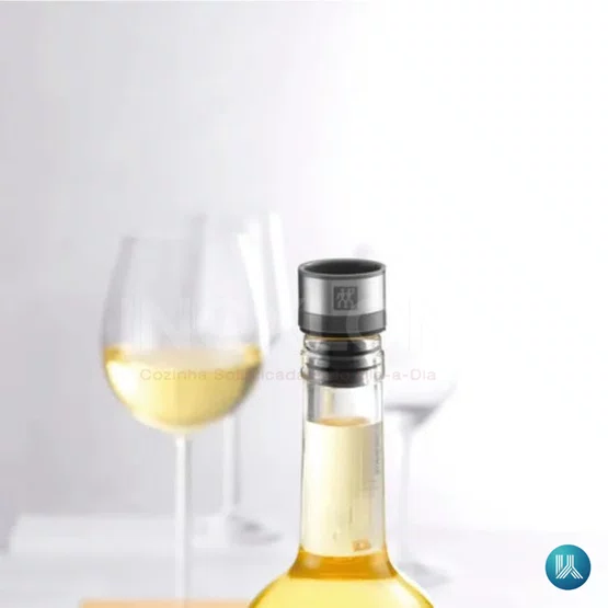 Selador de vinho Zwilling Fresh & Save Cinza Único