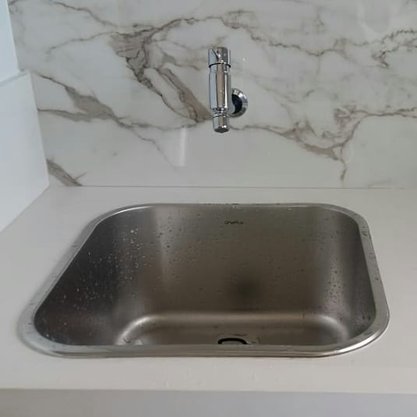 Tanque de Embutir DeBacco/GhelPlus Monobloco 40x40cm 25L Inox