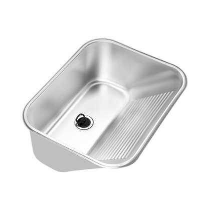 Tanque Inox Acetinado GhelPlus 60x50x25cm 55 Litros De Embutir