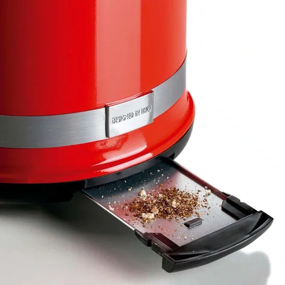 Torradeira Elétrica Moderna 149 Ariete para 2 Fatias 6 Níveis 750W Vermelho