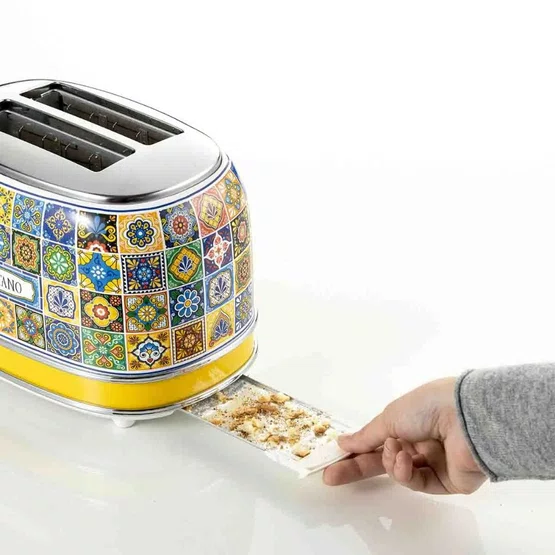Torradeira Elétrica Positano 155 Ariete para 2 Fatias 6 Níveis 750W