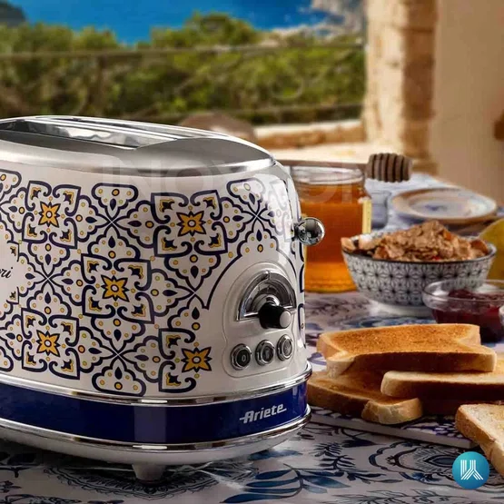 Torradeira Elétrica Ariete 155 Capri 6 Níveis de Tostagem 750W