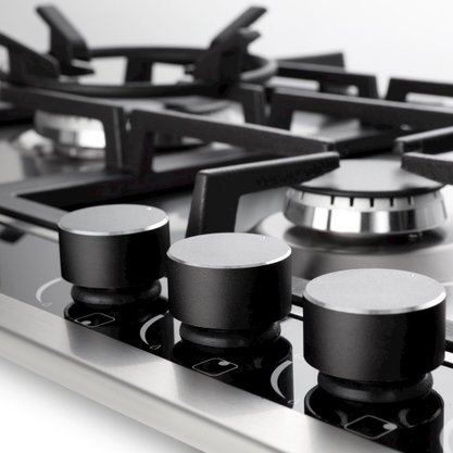 Combo Elettromec: Micro-ondas e Forno Elétrico de Embutir + Cooktop + Coifa de Ilha - 220V