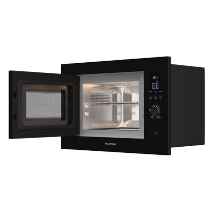 Combo Elettromec: Micro-ondas e Forno Elétrico de Embutir + Cooktop + Coifa de Ilha - 220V