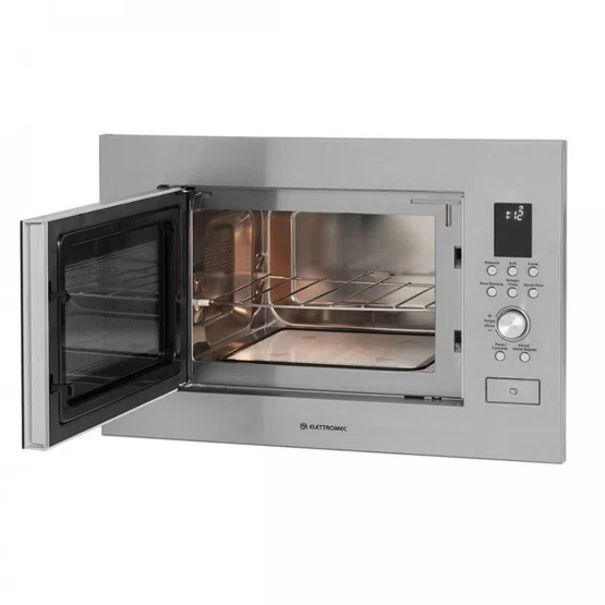 Torre Quente de Embutir Luce Elettromec Forno a Gás 60cm + Micro-ondas 23L 220V