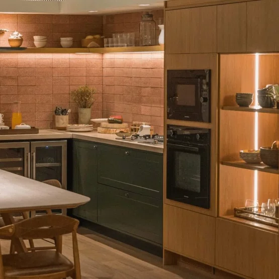 Torre Quente de Embutir Vetro Elettromec Forno Elétrico Multifunção + Micro-ondas Combinado