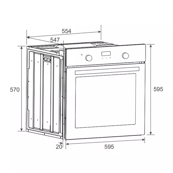 Torre de Embutir Invita - Forno Elétrico + Micro-ondas - 220V