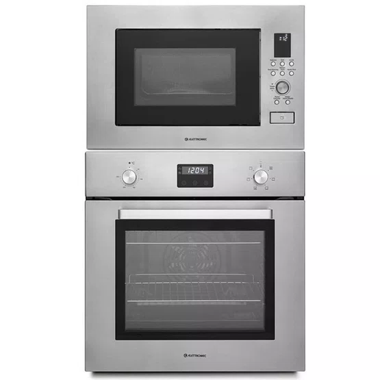 Torre Quente de Embutir Luce Elettromec Forno Multifunção 60cm + Micro-ondas 23L 220V