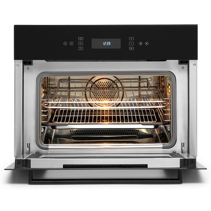 Torre Quente Elettromec Forno Vetro Multifunção 68L Analógico com Microondas Vetro Combinado 40L