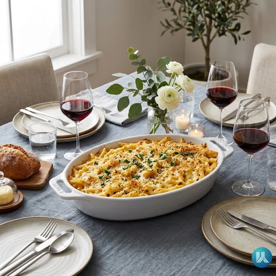 Travessa de Cerâmica Oval Staub 23cm Branca