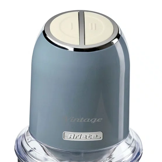 Triturador de Alimentos Elétrico Vintage 438 Ariete 2 Velocidades 600ml Azul