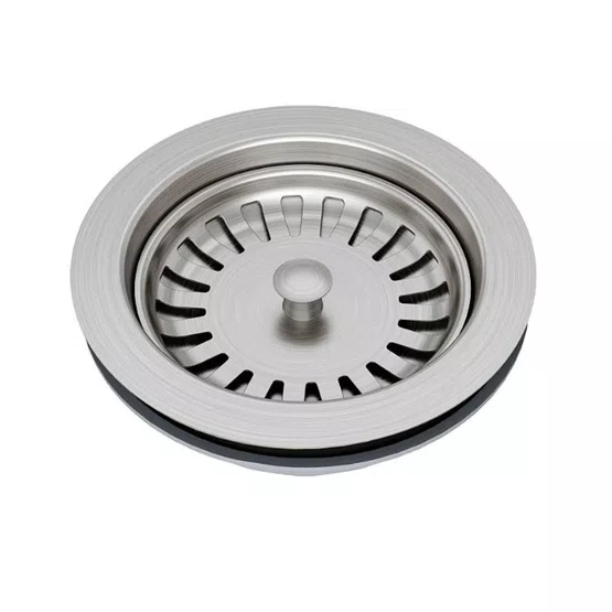 Válvula de Escoamento Luxo Mekal para Cubas 4,5" em Inox Escovado