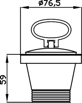 Valvula Para Tanque GhelPlus 3 Polegadas
