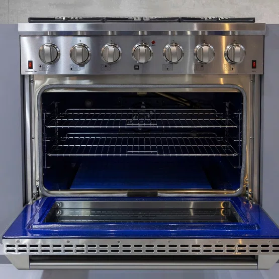 Fogão a Gás Elettromec Professional Forno a Gás 126L Inox 36" 127V