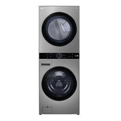 WashTower™ LG - AI DD™ Máquina que Lava e Seca 17kg - 220V - Aço Escovado