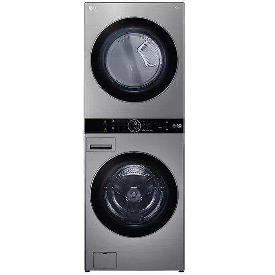 WashTower™ LG - AI DD™ Máquina que Lava e Seca 17kg - 220V - Aço Escovado