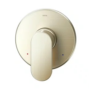 Acabamento Monocomando para base de Alta Pressão e Ducha Higiênica Docol Kaila Níquel Escovado