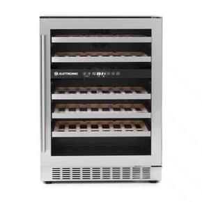 Adega 45 Garrafas Dual Zone Elettromec de Embutir WiFi Connect 220V