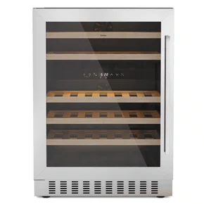 Adega Invita de Embutir 46 Garrafas Dual Zone Inox Tecnologia Low-E 220V