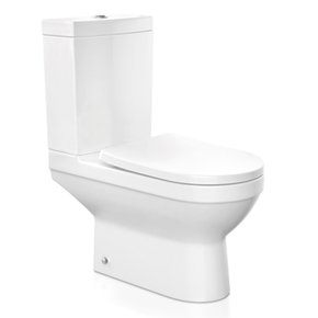 Bacia com Caixa Acoplada Docol Next com Assento e Fixação Branca