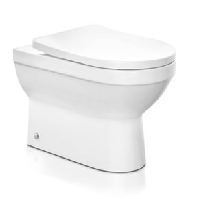 Bacia Convencional Docol Next com Assento e Fixação Branca
