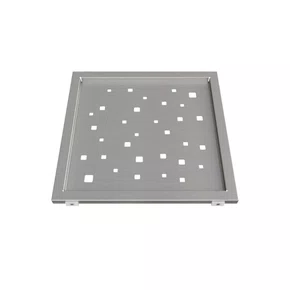 Bandeja Rasa Perfurada Deslizante Mekal em Inox para Workstation