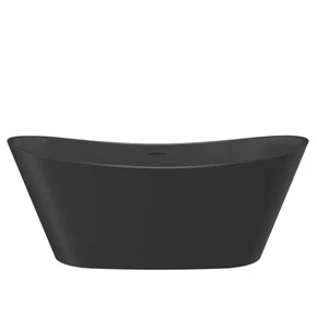 Banheira de Imersão Porto Belo Immersi Pure Black New Moderna 170x81x68