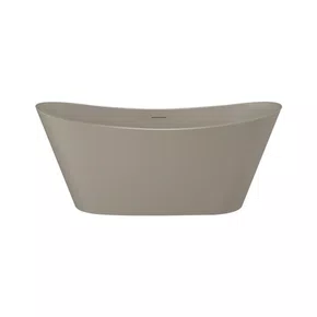Banheira de Imersão Porto Belo Immersi Warm Grey New Moderna 170x81x68