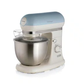 Batedeira Planetária Vintage Ariete 1588 Azul 7 Velocidades e Função Pulsar 220V