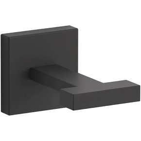 Cabideiro Kohler Square Black Matte