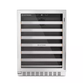 Cervejeira Beer Center Elettromec Inox 145 Litros Built-In 220V- Abertura Esquerda