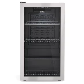 Cervejeira Com Porta de Vidro e Inox Invita 85L