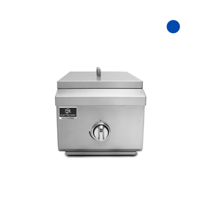 Churrasqueira Dominó Gás Infrared 40 cm Elettromec Inox