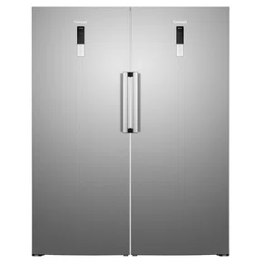 Combo Duo Side by Side Refrigerador e Freezer Conversível Cuisinart Arkton Inox 760L