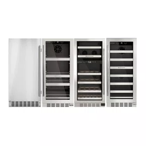 Combo Elettromec Connect Inox Adega 25G + Cervejeira 88L + Frigobar 88L + Ice Maker 23kg