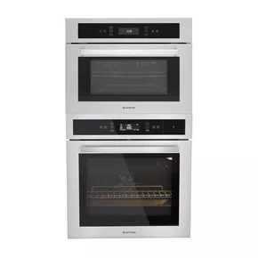 Combo Torre Quente Elettromec Sole Forno a Vapor 67L + Micro-ondas Flat 40L Inox 220V