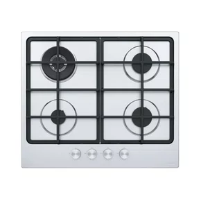 Cooktop à Gás Inox FHSM 604 Franke 4 Queimadores Dupla Chama Lateral 60cm 220V