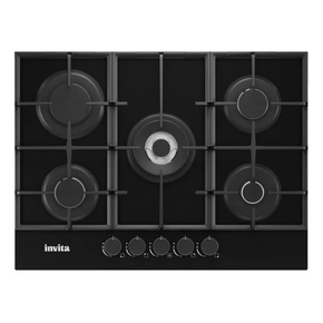 Cooktop a Gás Invita Black 70 cm - Bivolt
