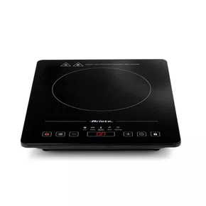 Cooktop de Indução 1997 Ariete Portátil Vitrocerâmico Touch 1 Queimador Preto Cooktop de Indução 1997 Ariete Portátil Vitrocerâmico Touch 1 Queimador Preto