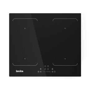 Cooktop de Indução Invita Vidro Preto 4 Zonas Função Booster 60cm 220V Cooktop de Indução Invita Vidro Preto 4 Zonas Função Booster 60cm 220V