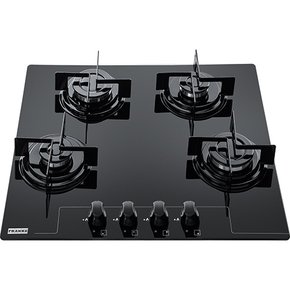 Cooktop a Gás Franke Glass 4 Queimadores 60G Bivolt