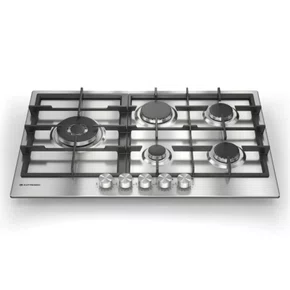 Cooktop Luce Elettromec 5 Queimadores a Gás Step Flame 75 cm Bivolt