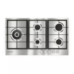Cooktop Luce Elettromec 5 Queimadores a Gás Step Flame 90 cm Bivolt