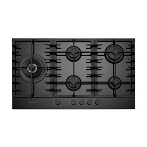 Cooktop Vetro Elettromec 5 Queimadores a Gás Vitrocerâmico 90 cm Bivolt