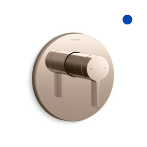 Acabamento para Misturador Monocomado de Chuveiro Components Kholer Rose Gold