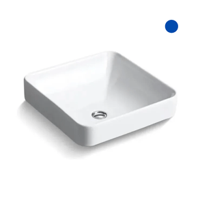 Cuba de Apoio Quadrada Vox Lite Branca Kohler