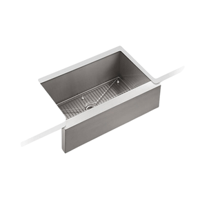 Cuba de Semiencaixe Farmsink Kohler Vault em Inox