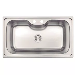 Cuba de Sobrepor Anti-ruído Morgana Maxi 78 FX Tramontina com Válvula e Furo Inox